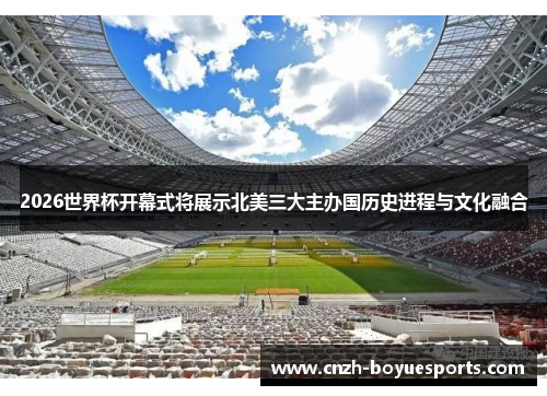 2026世界杯开幕式将展示北美三大主办国历史进程与文化融合
